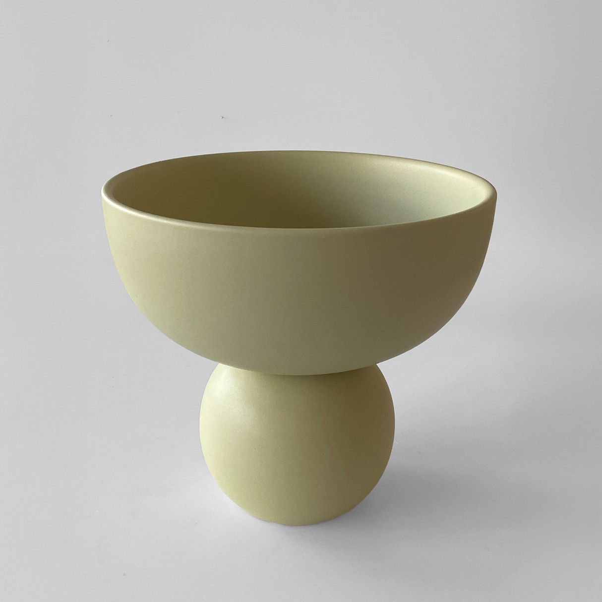 Jarrón Semicírculo Verde