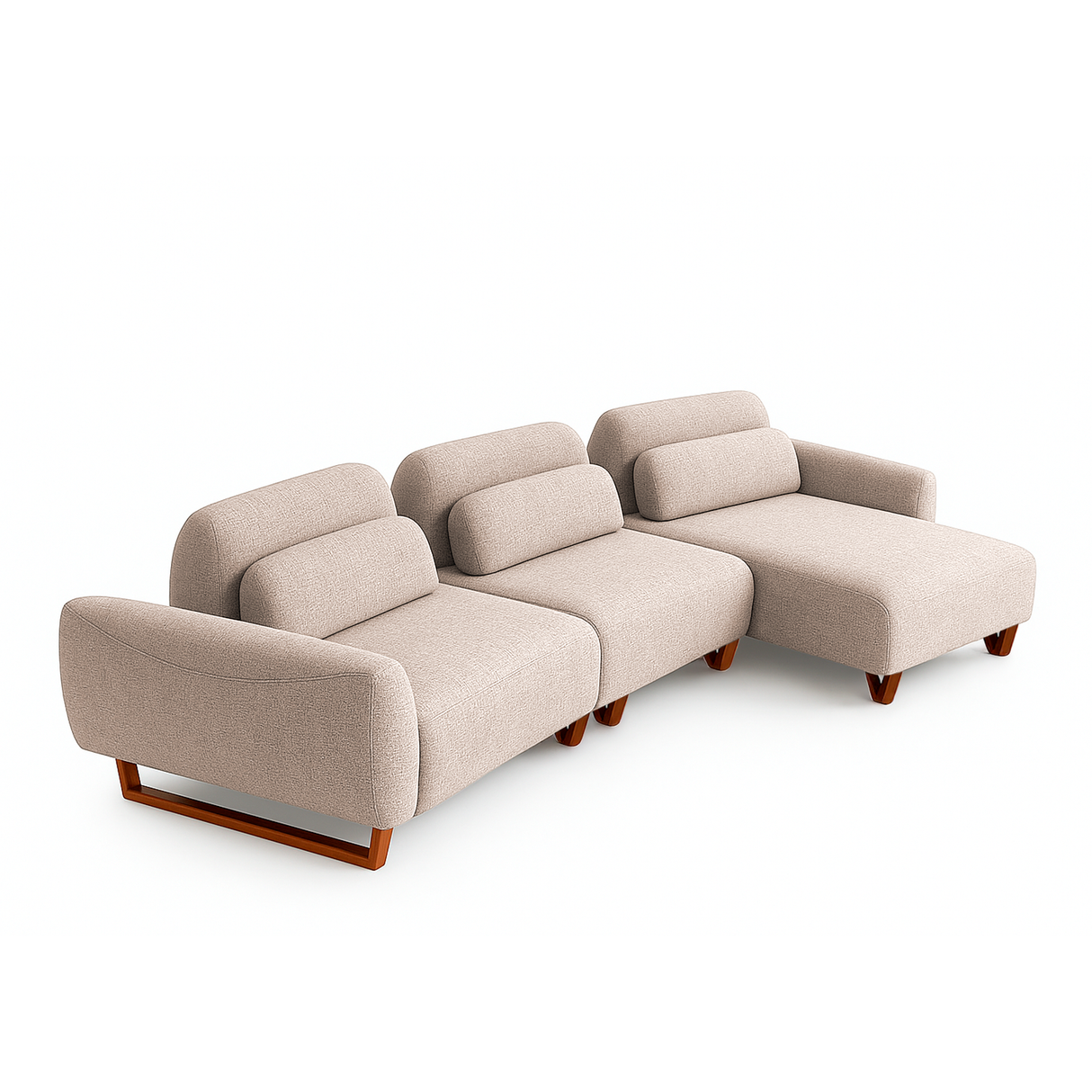 Sofá Laguna con Chaise Curvo