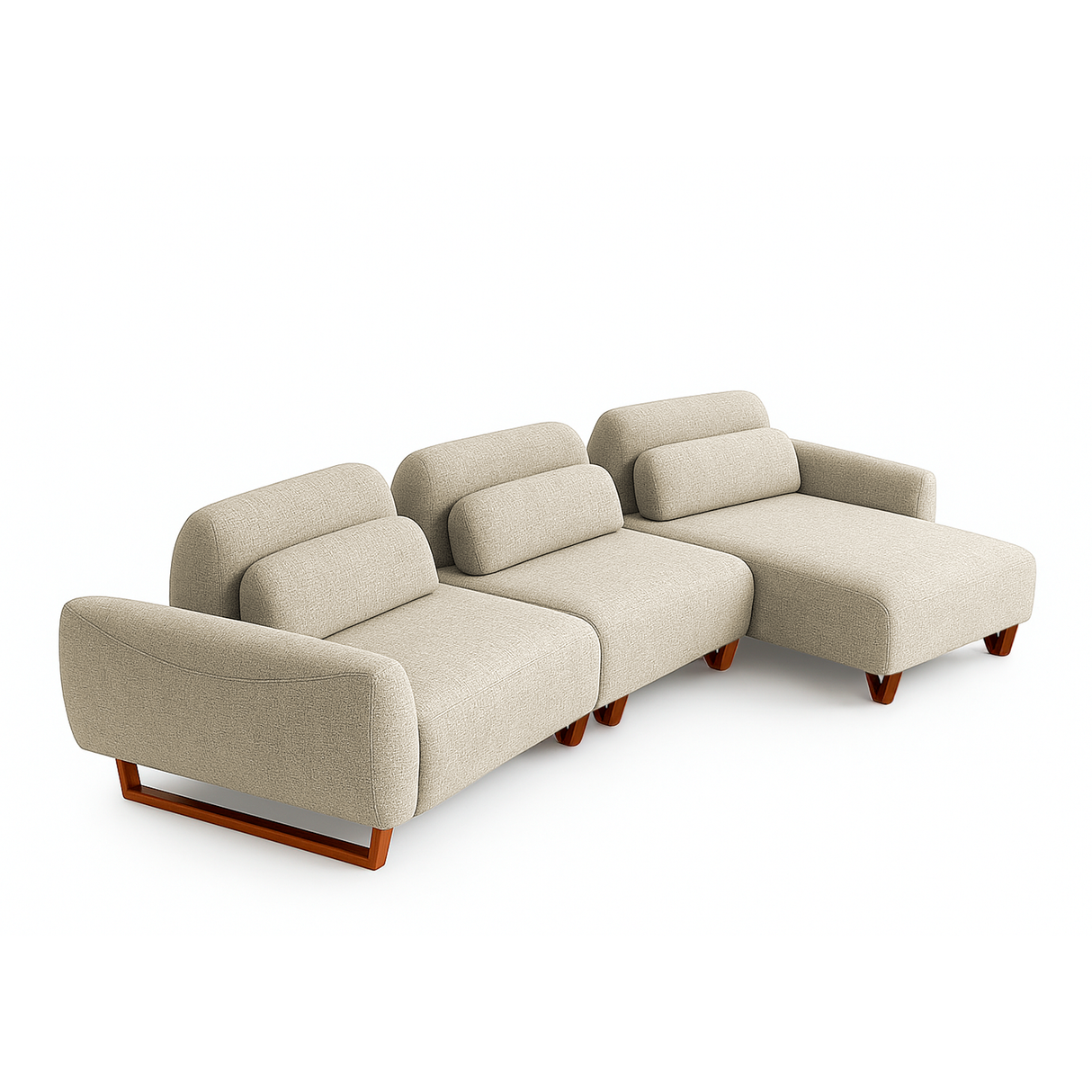 Sofá Laguna con Chaise Curvo