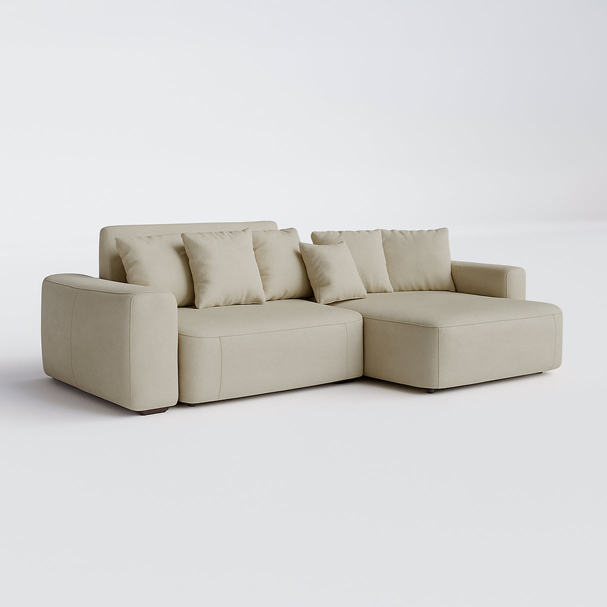 Sofá de Cuero Albany Extensible y Reclinable