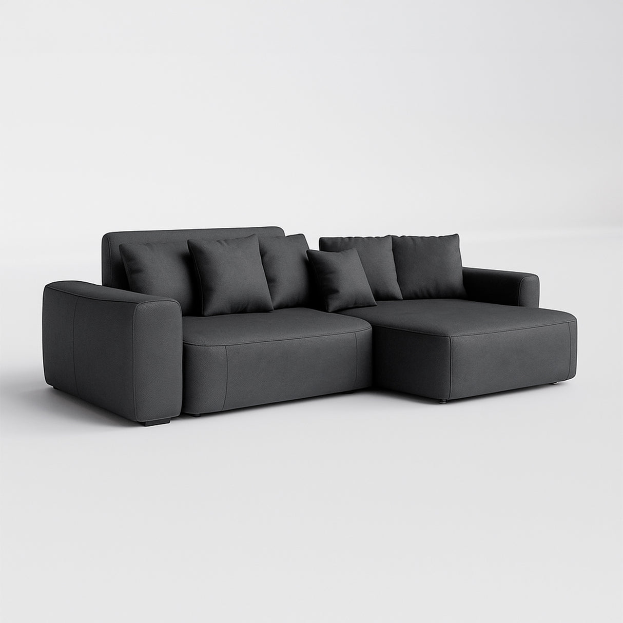 Sofá de Cuero Albany Extensible y Reclinable