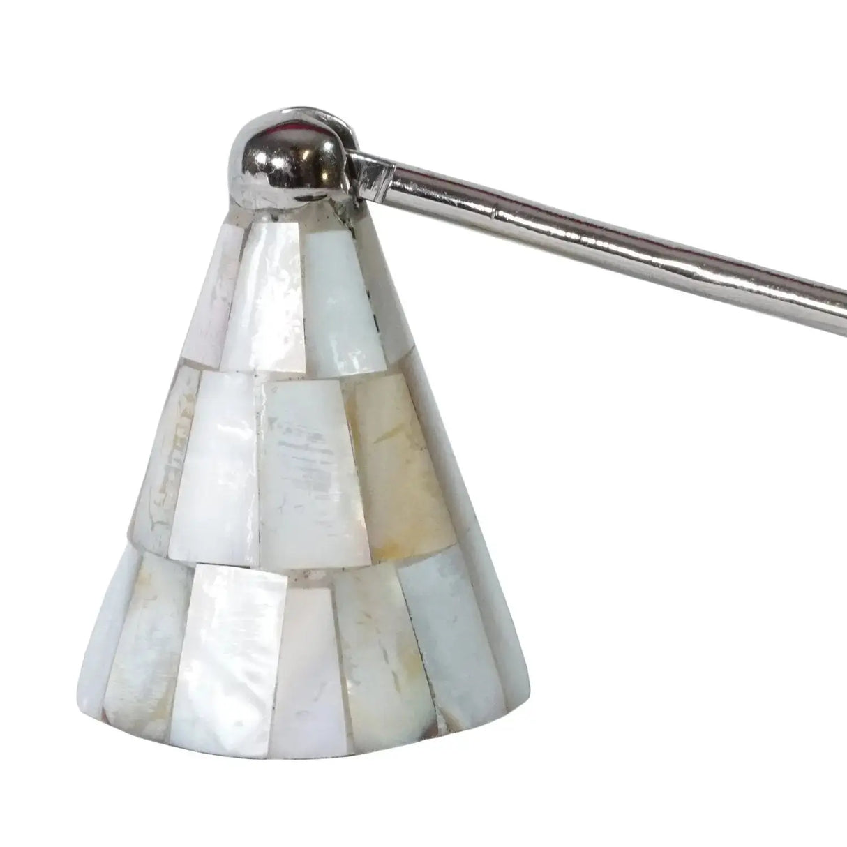 Apaga velas decorativo de nácar luminoso