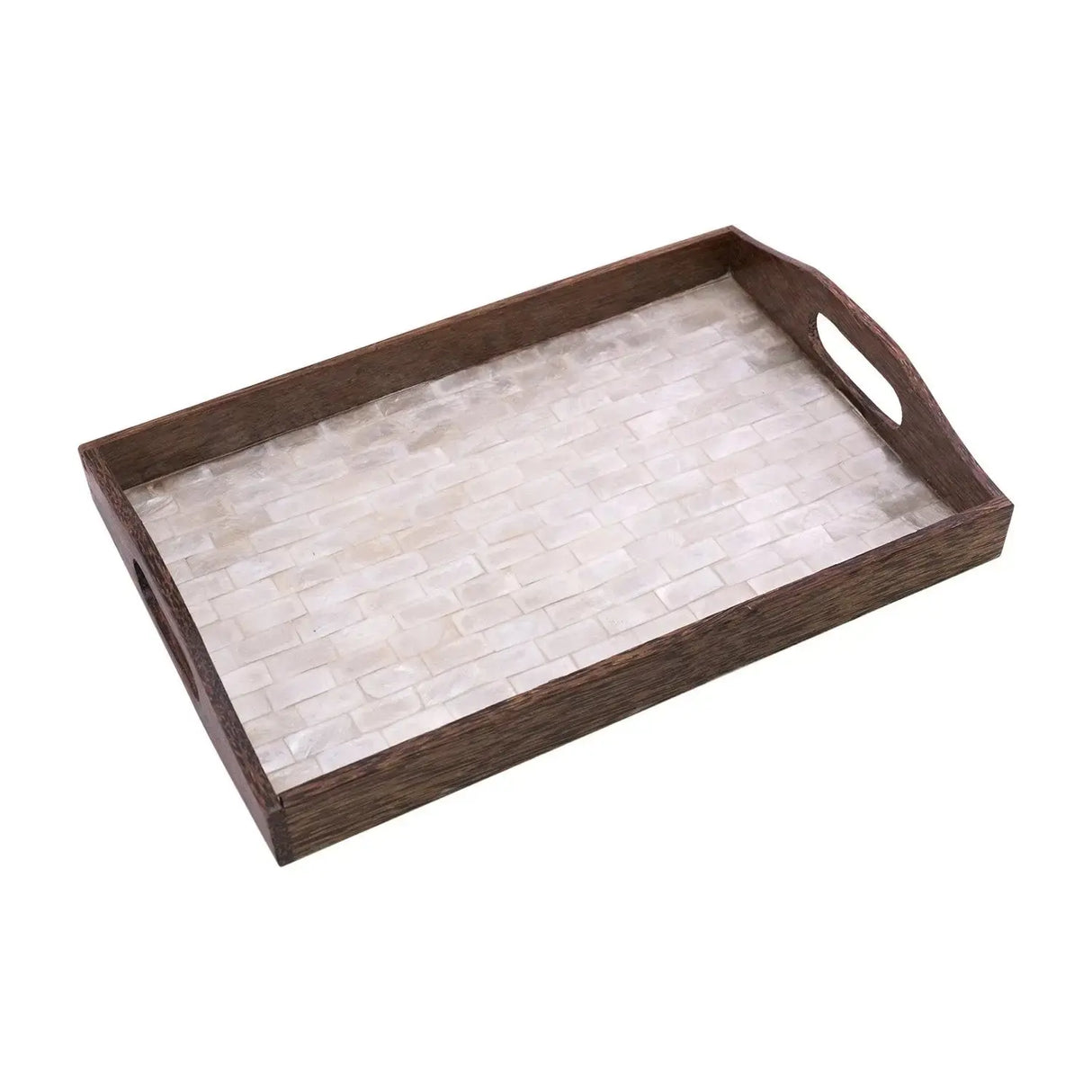 Bandeja Concha Nácar y Madera