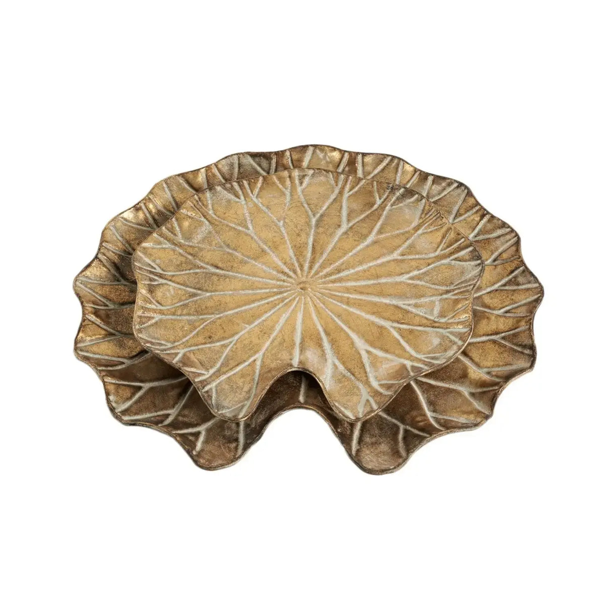 Bandeja Hoja de Metal - Set de 2 Re Decora