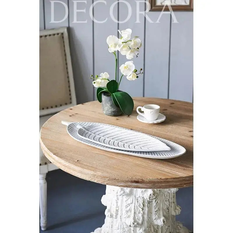 Bandeja de Hoja Blanca Re Decora