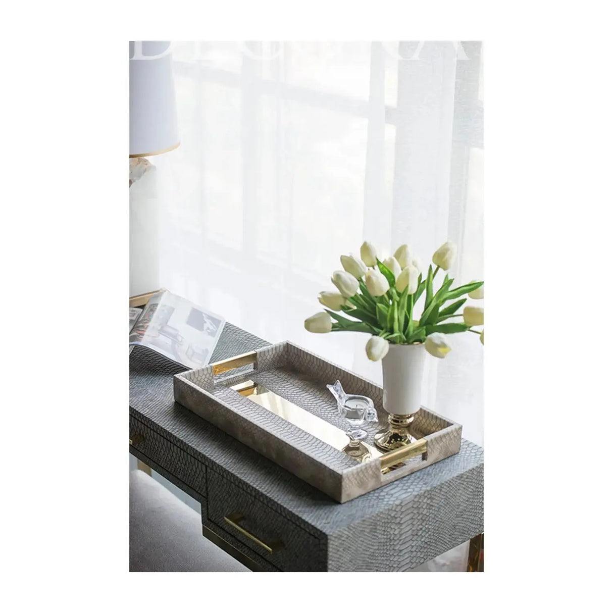 Bandejas Nido Piel de Serpiente - Set de 2 Re Decora