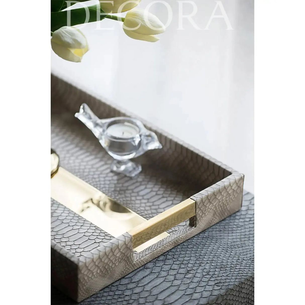 Bandejas Nido Piel de Serpiente - Set de 2 Re Decora