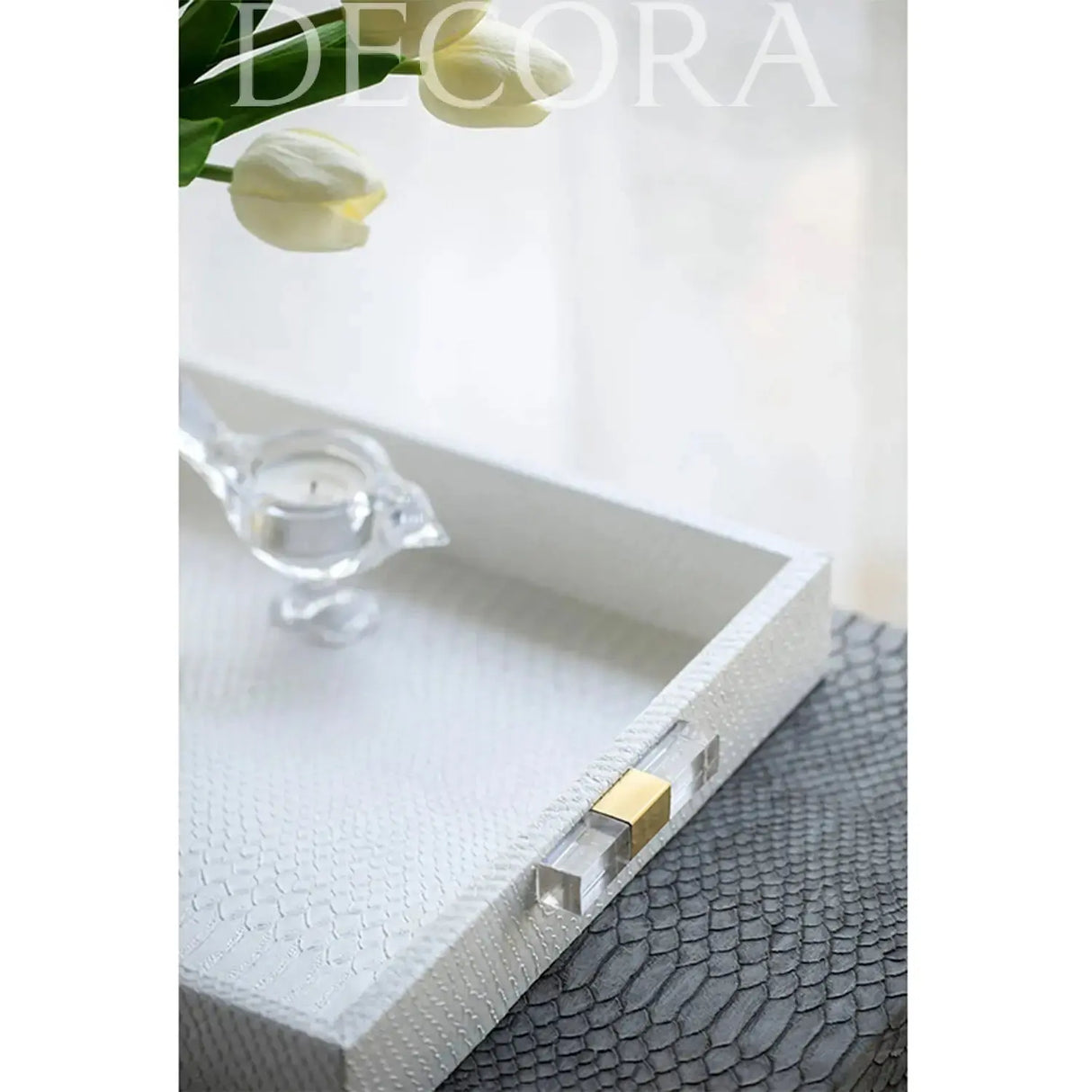 Bandejas Nido Piel de Serpiente - Set de 2 Re Decora