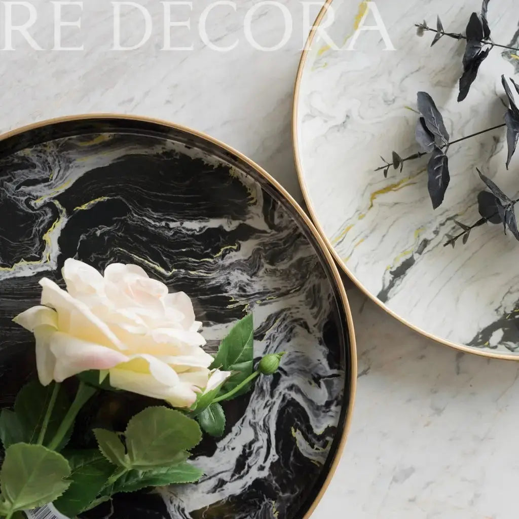 Bandejas Quinn Negro-Blanco