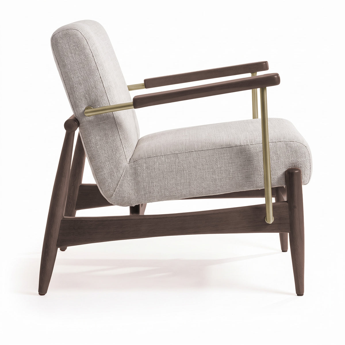 Poltrona Toquio BS710 / COR10 / METAL CHAMPAGNE STOCK