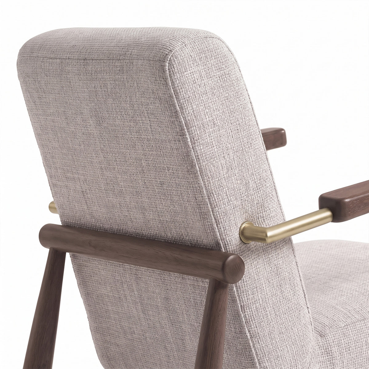 Poltrona Toquio BS710 / COR10 / METAL CHAMPAGNE STOCK
