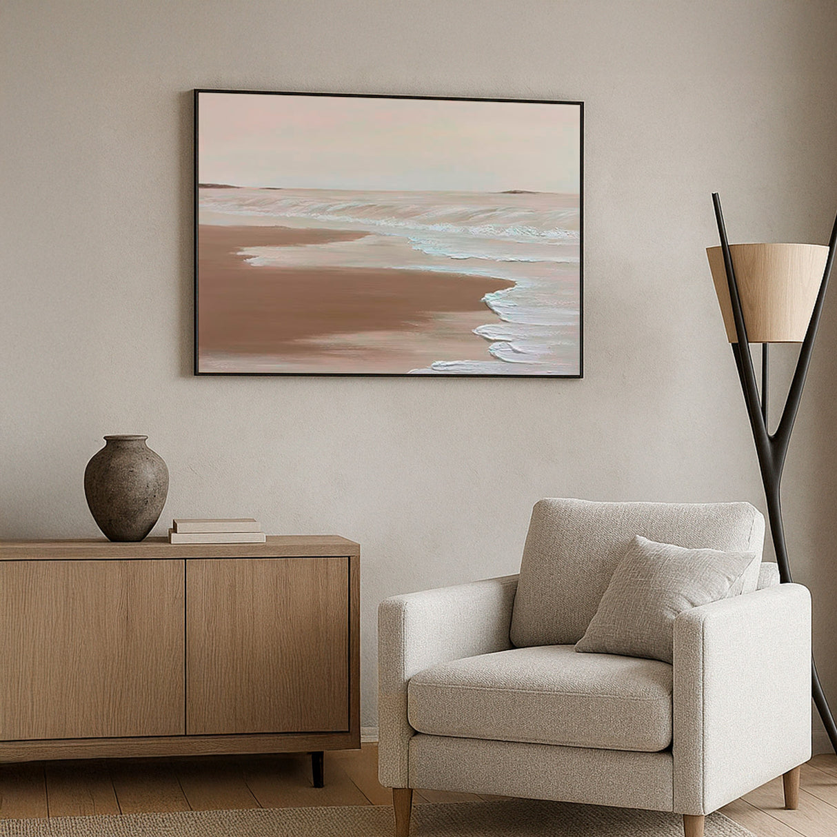 Cuadro Decorativo Abstracto Playa