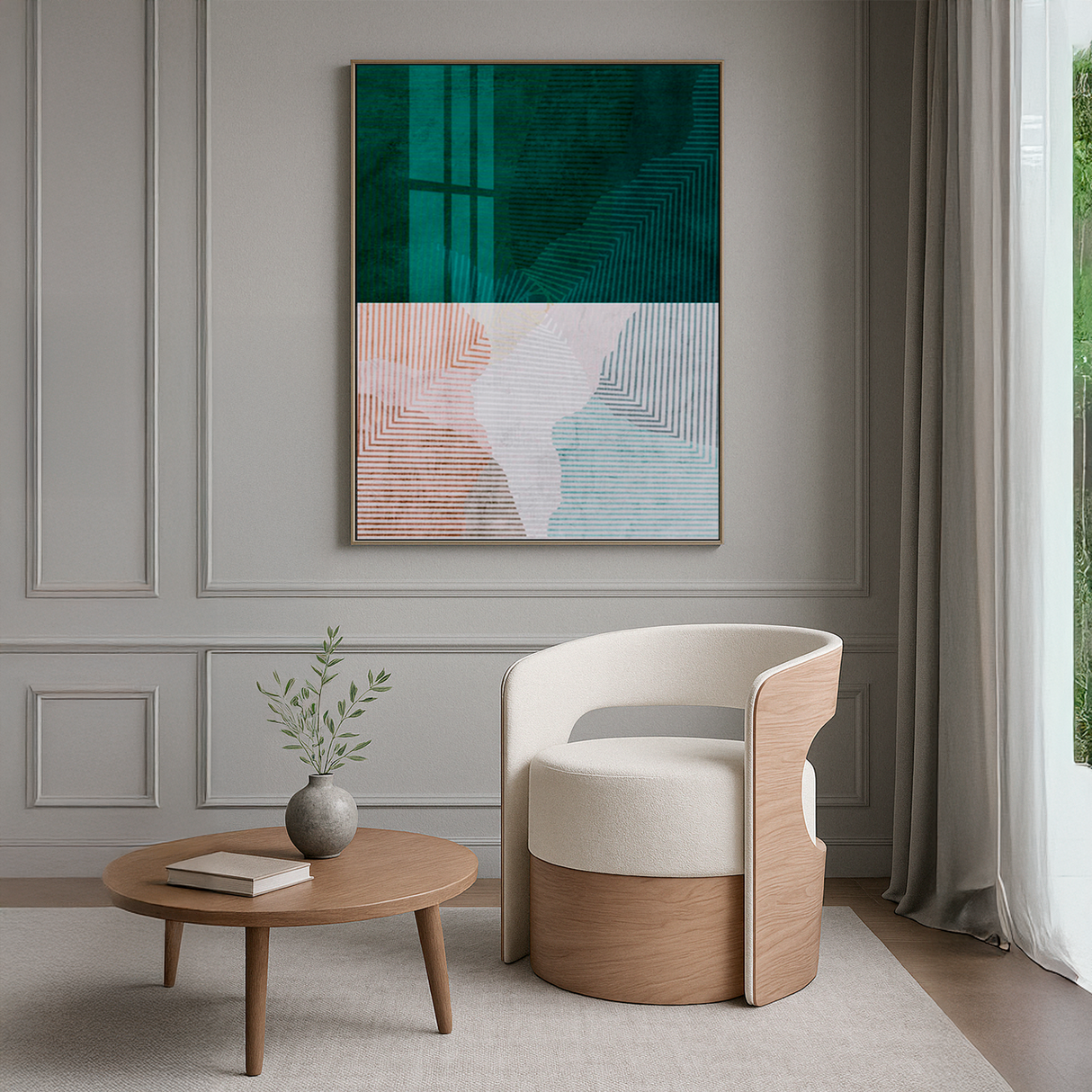 CUADRO DECORATIVO ELEGANTE MODERNO / CUADRO MODERNO / CUADRO ELEGANTE