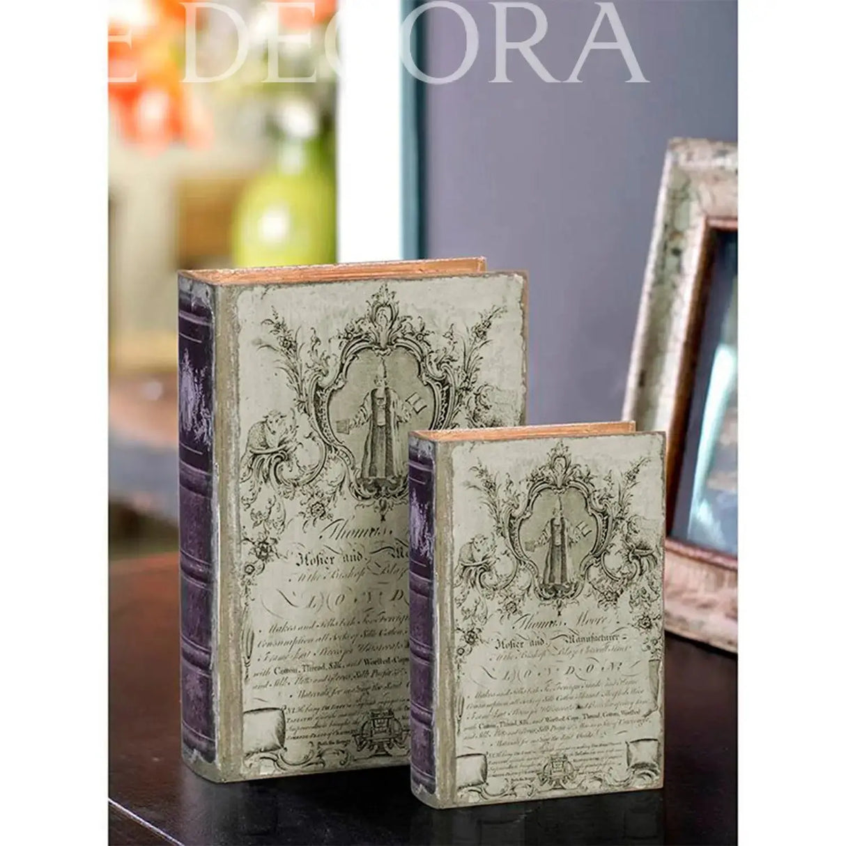 Caja Libro - Set de 2 Re Decora