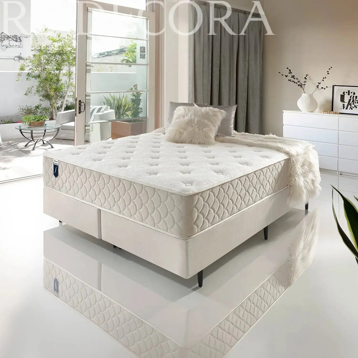 Cama Europea Elevatto Stock Di Sonno