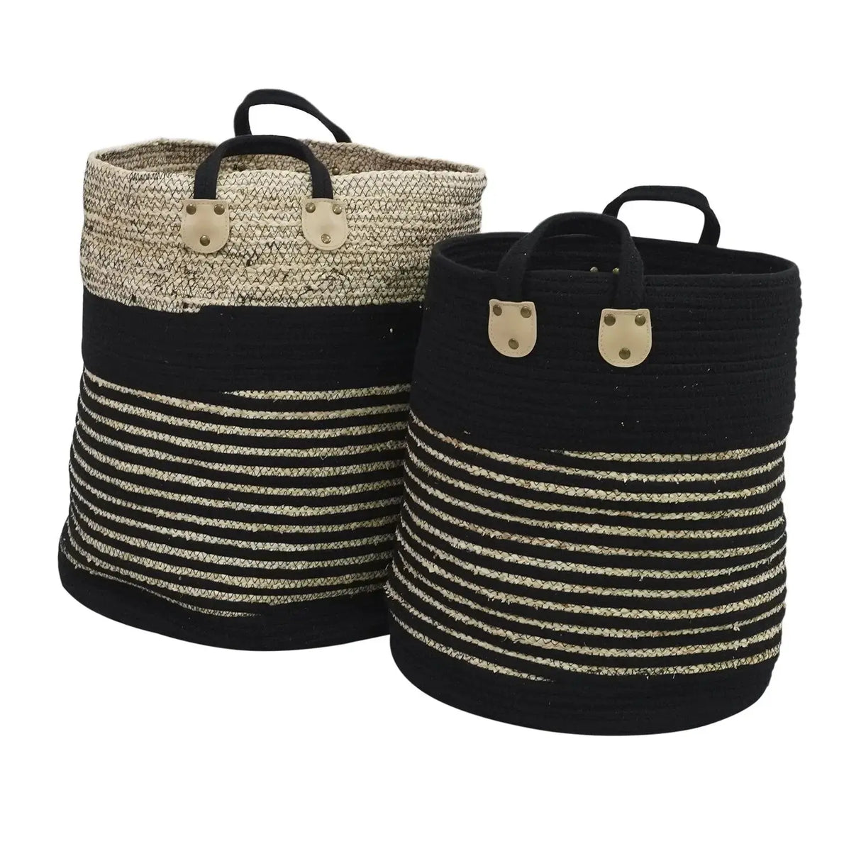 Canastos Negro y Beige