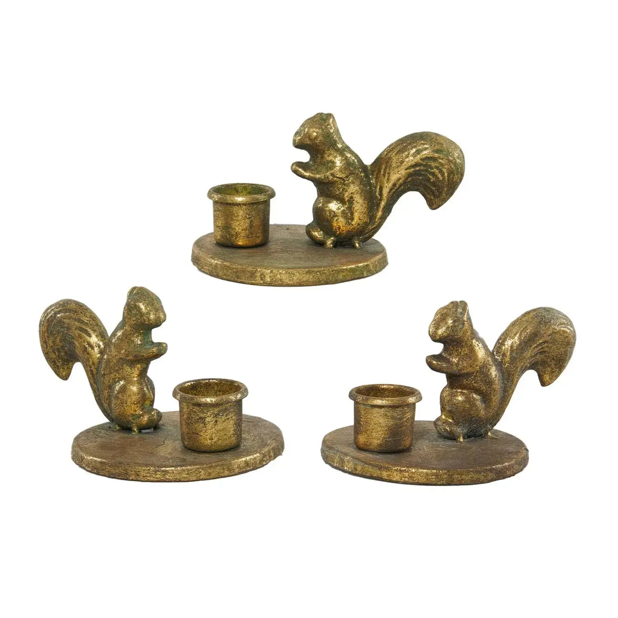 Candelabro Ardilla - Set de 3 Re Decora