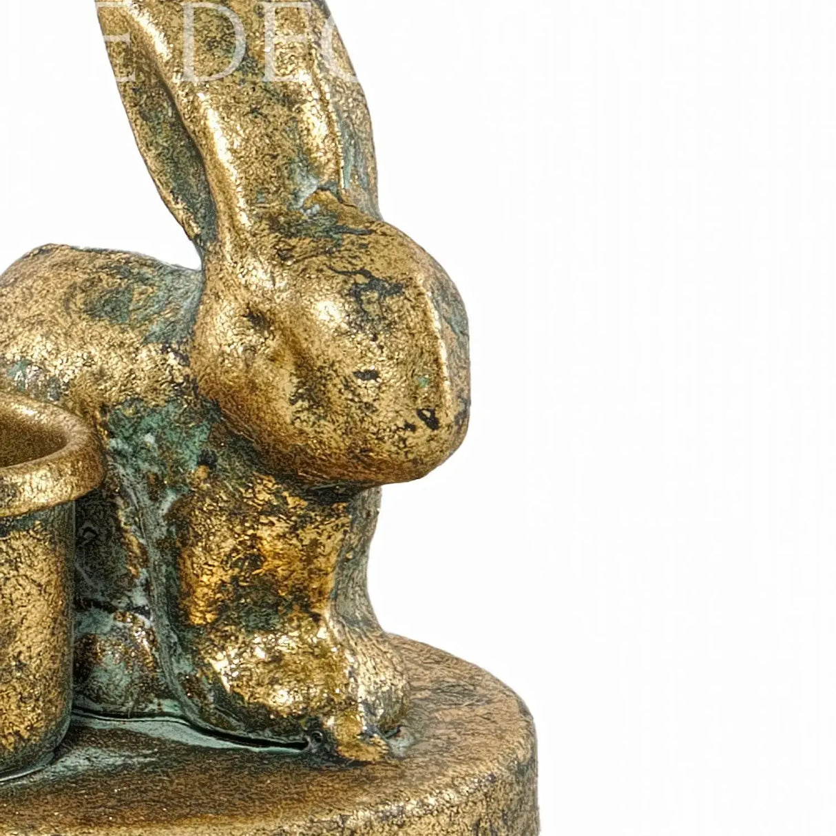 Candelabro Conejo de Metal - Set de 3 Re Decora