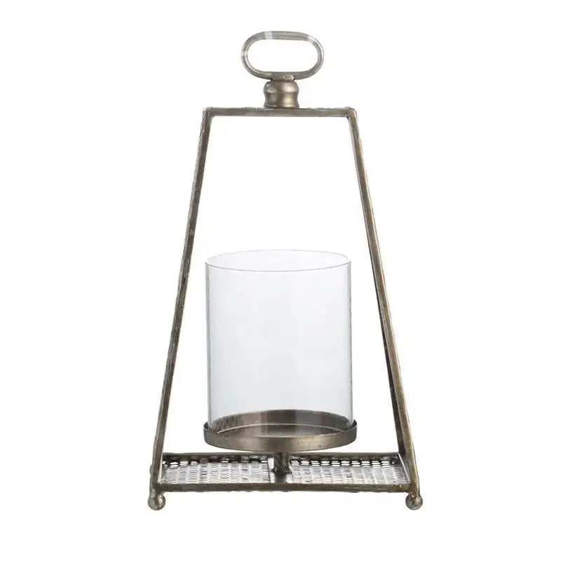 Candelabro de Fierro Dorado Re Decora