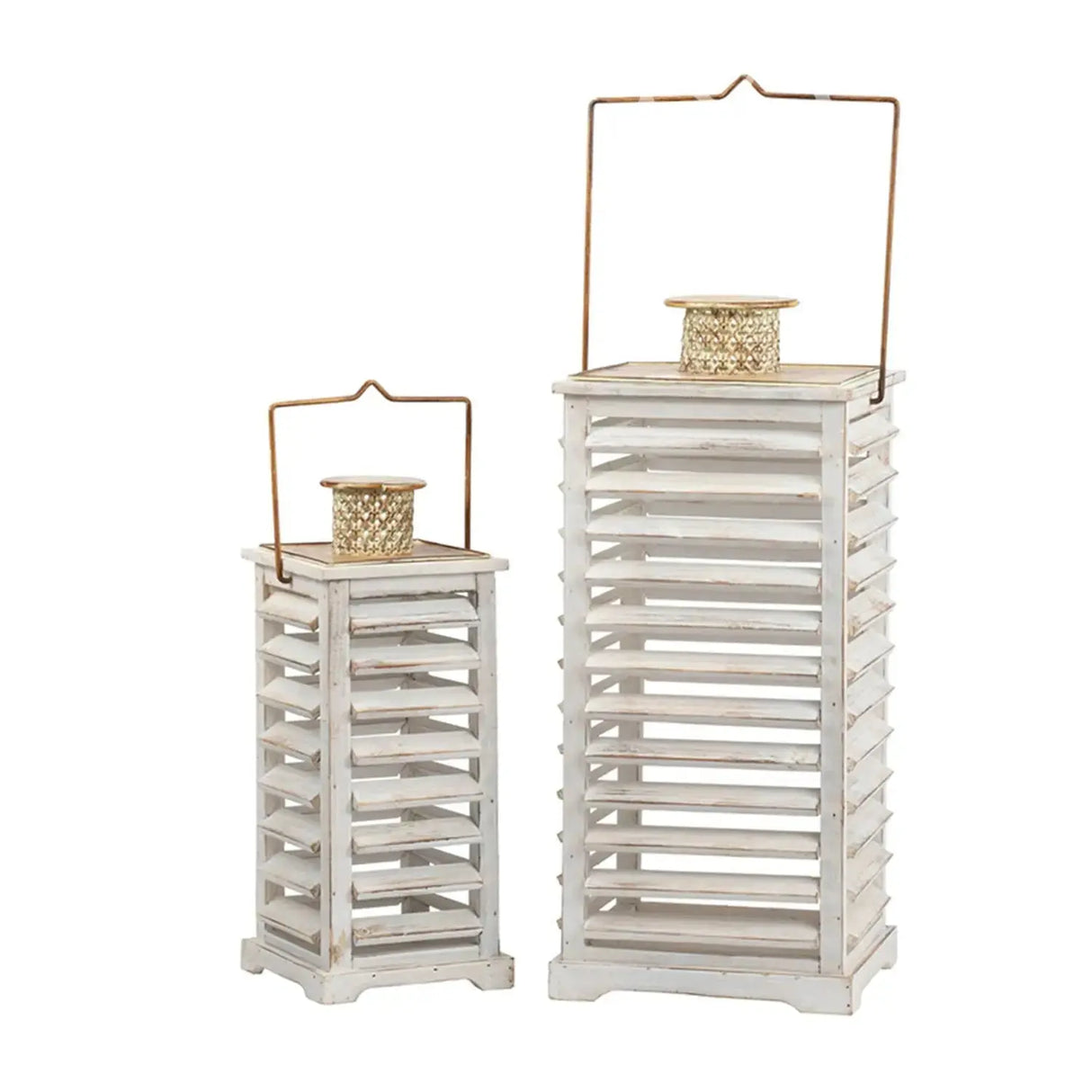 Candelabros de madera