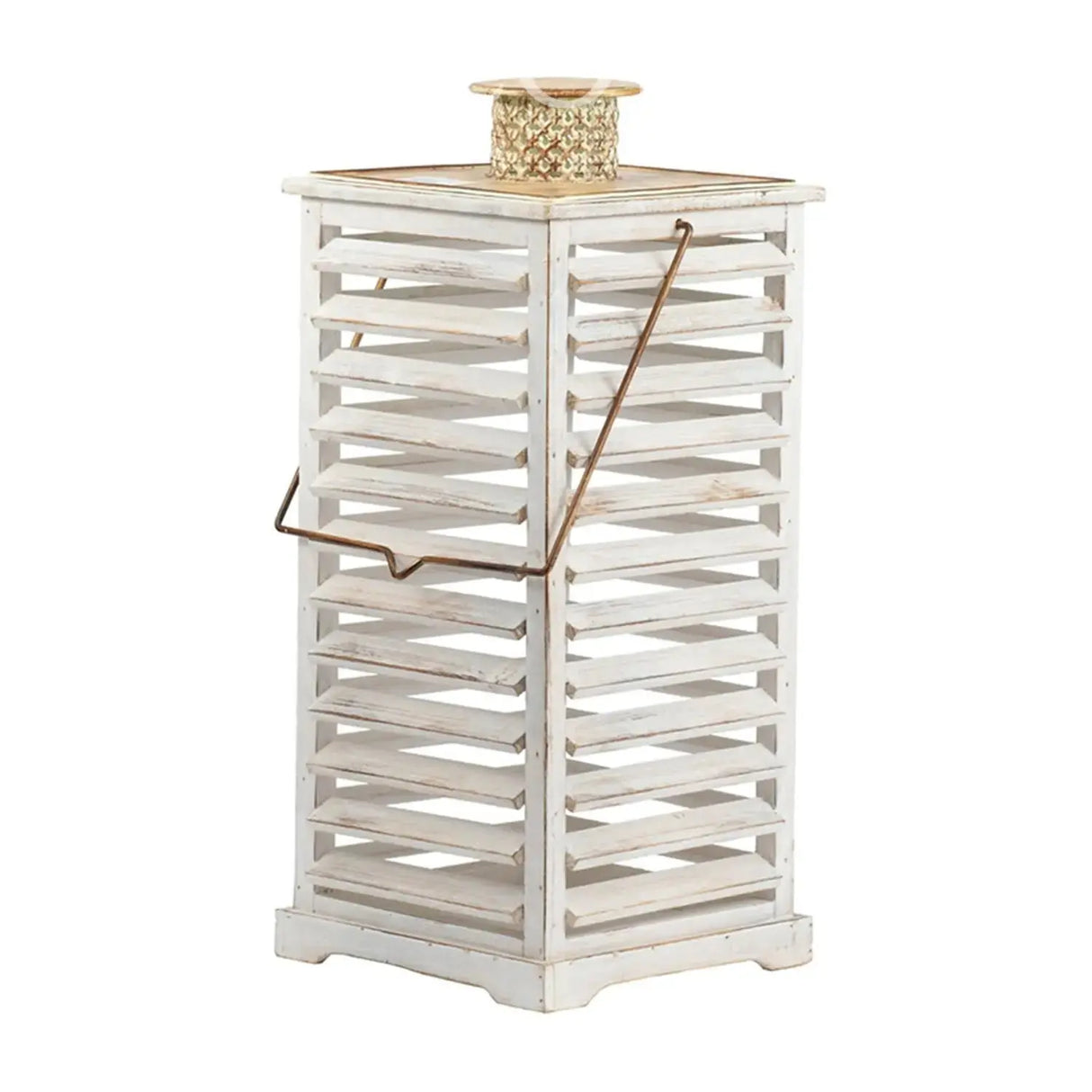 Candelabro de Madera Envejecida - Set de 2 Re Decora