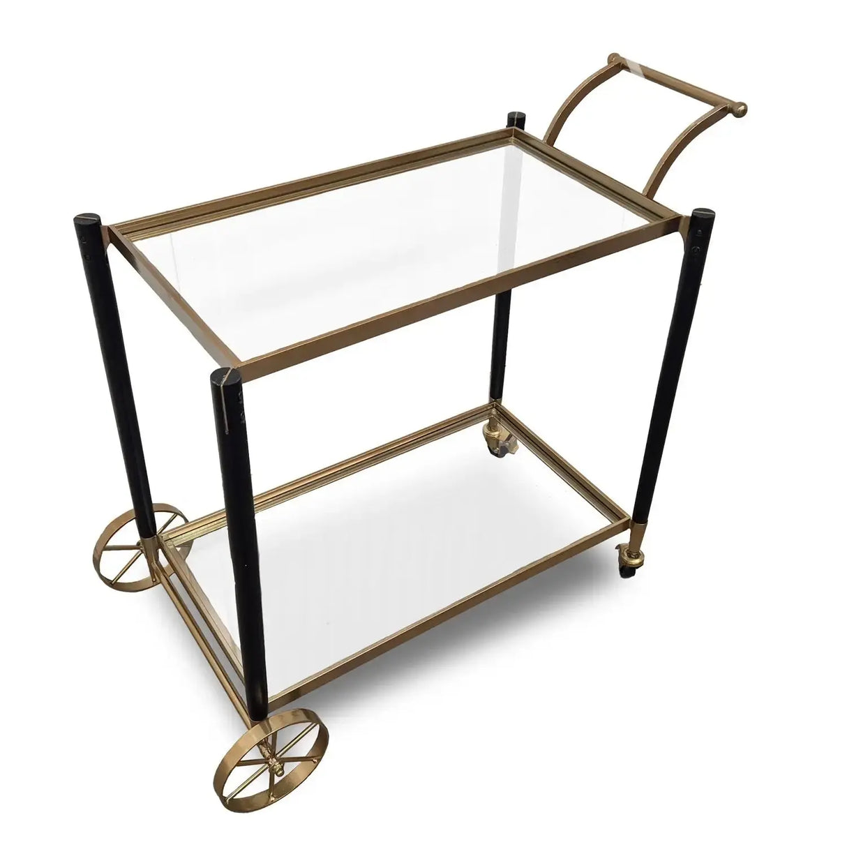 Carro de Servicio Dorado Re Decora