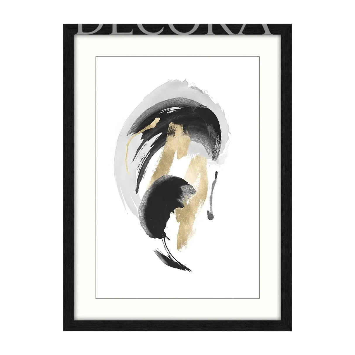 Cuadro Acuarela y Doré Re Decora