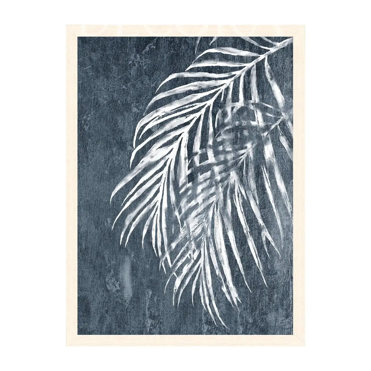 Cuadro Azul Palmas Re Decora