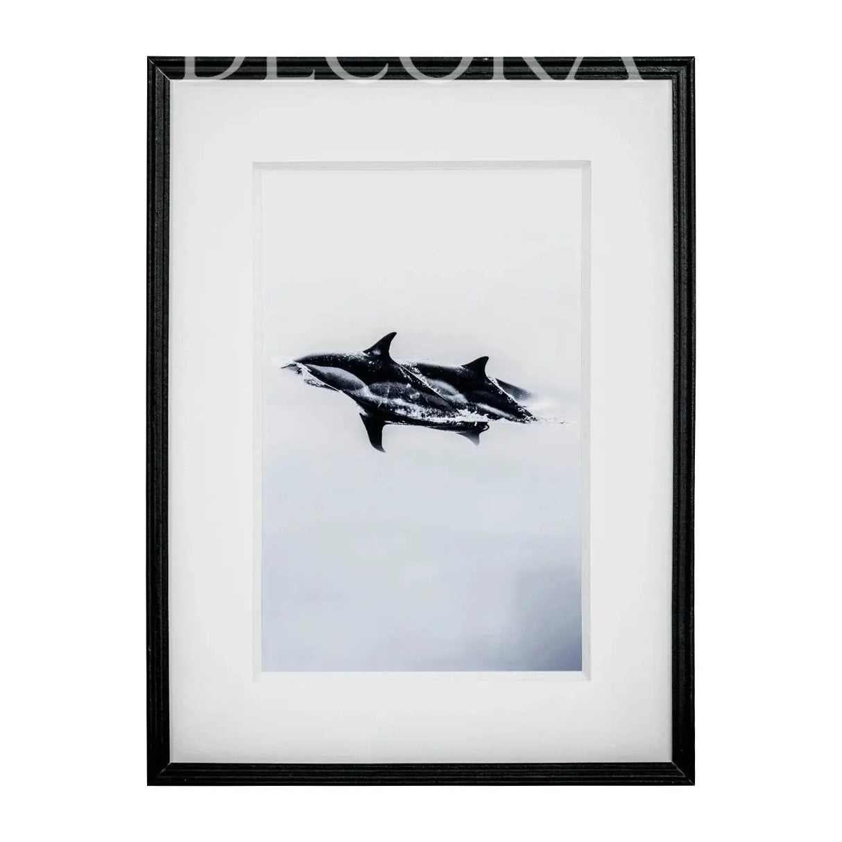 Cuadro Nórdico Delfines del mar