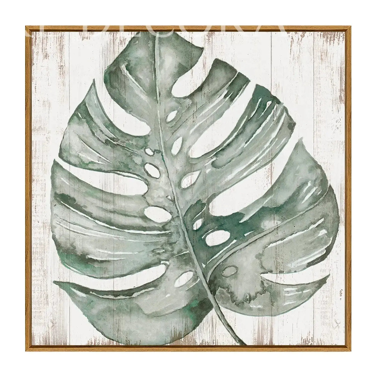 Cuadro Palma Verde Re Decora