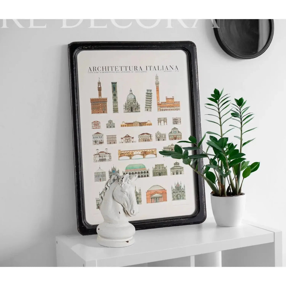 Cuadro de Arquitectura Italiana Re Decora