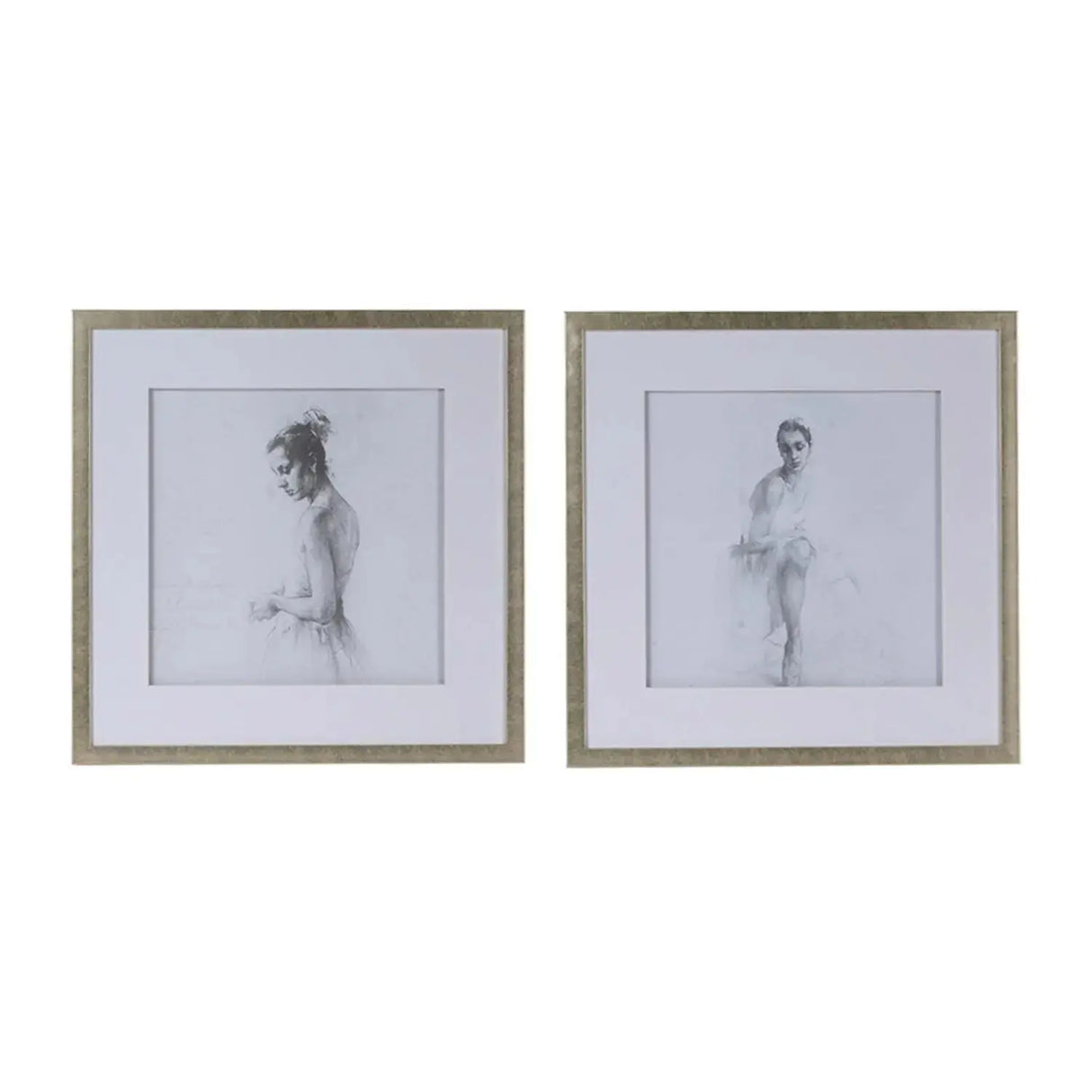 Cuadro de Bailarina Ballet - Set de 2 Re Decora