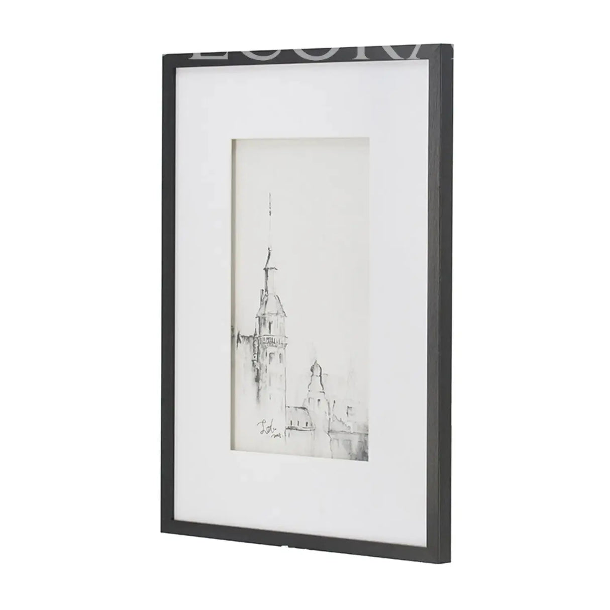 Cuadros Arquitectura Blanco y Negro - Set de 4 Re Decora