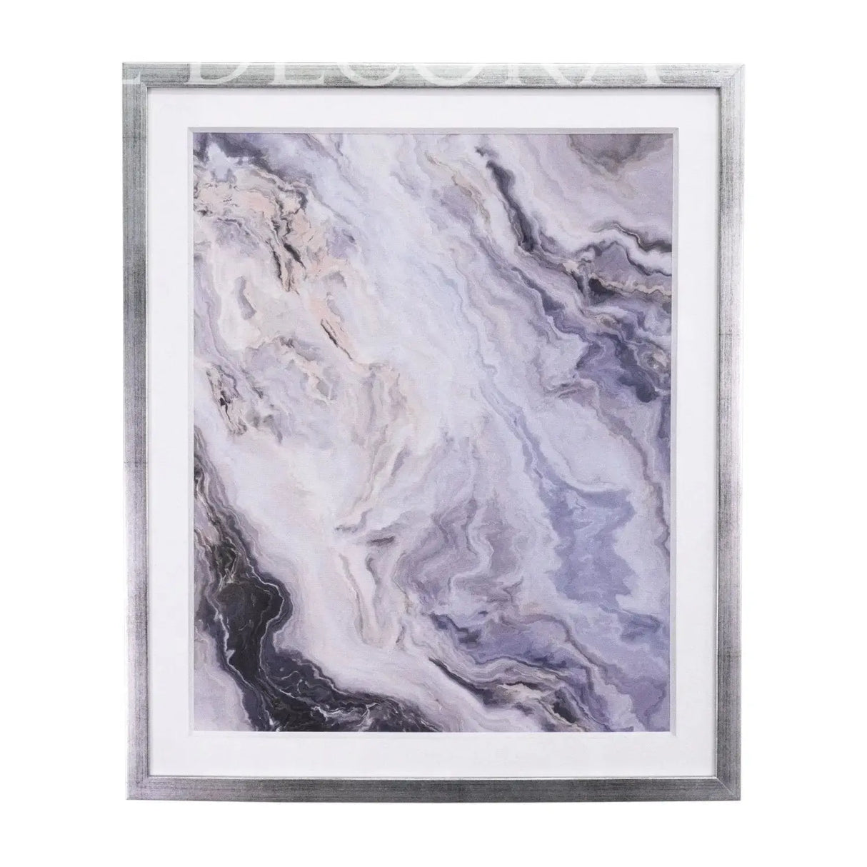 Cuadros Geodas Gris y Doré