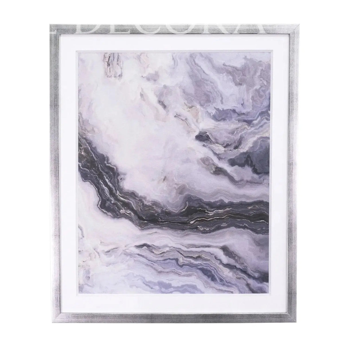 Cuadros Geodas Gris y Doré