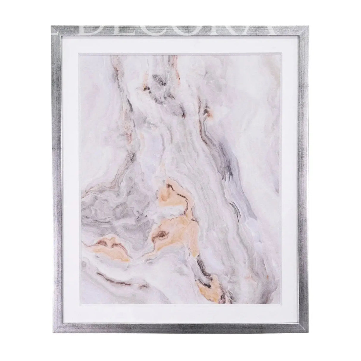 Cuadros Geodas Gris y Doré