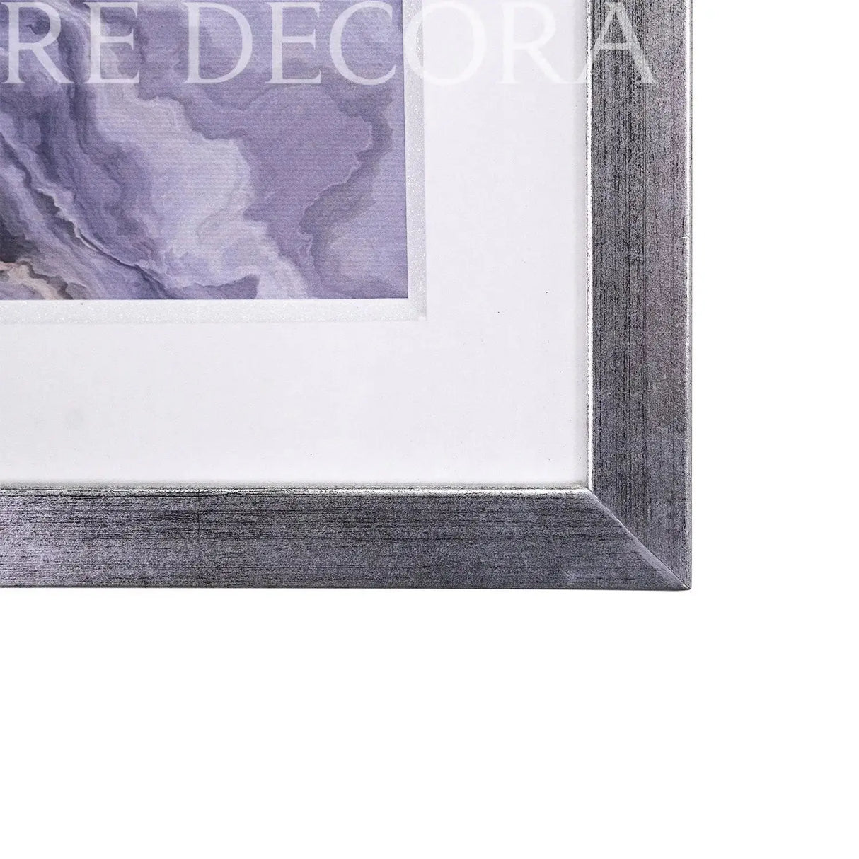 Cuadros Geodas Gris y Doré