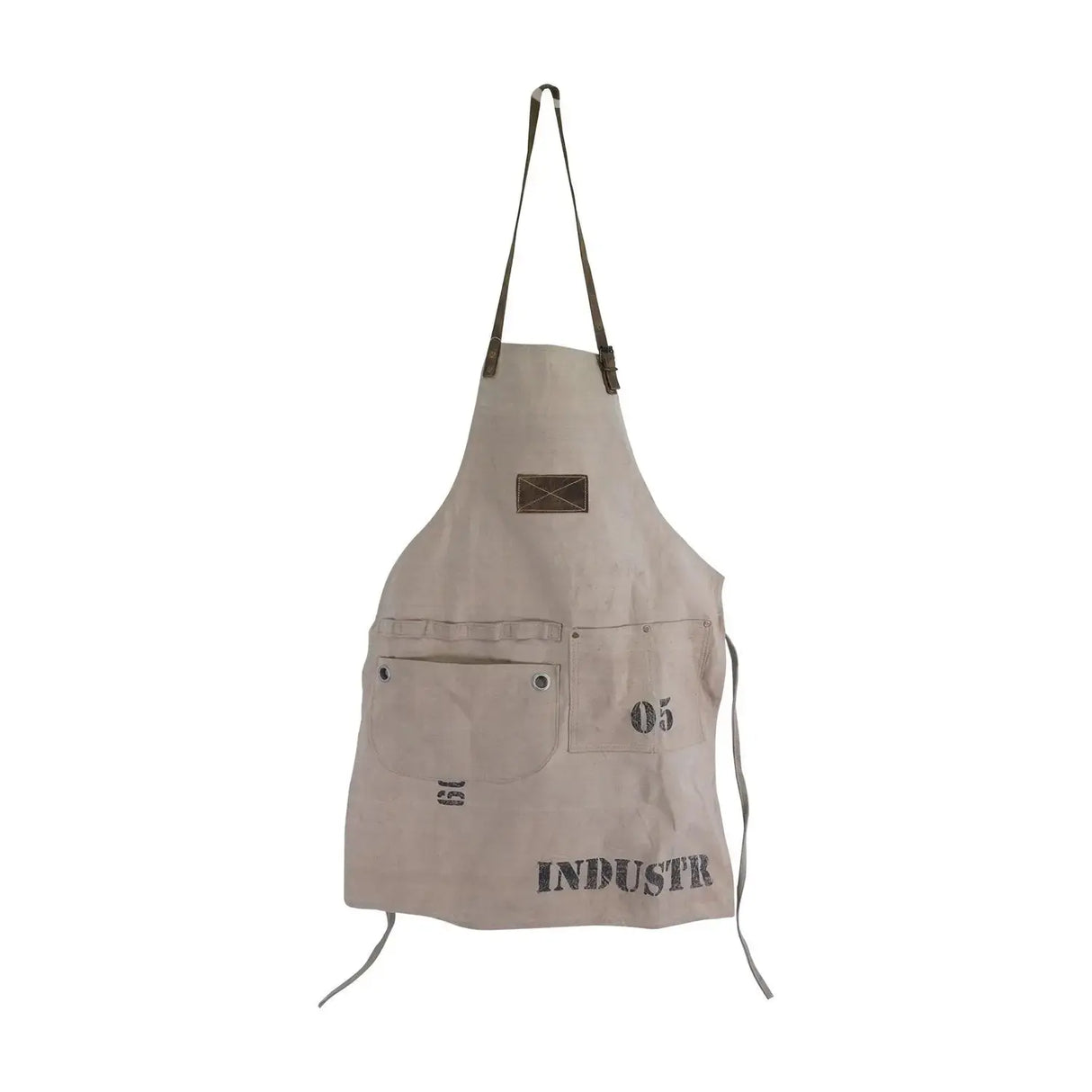 Delantal de Lona Cruda