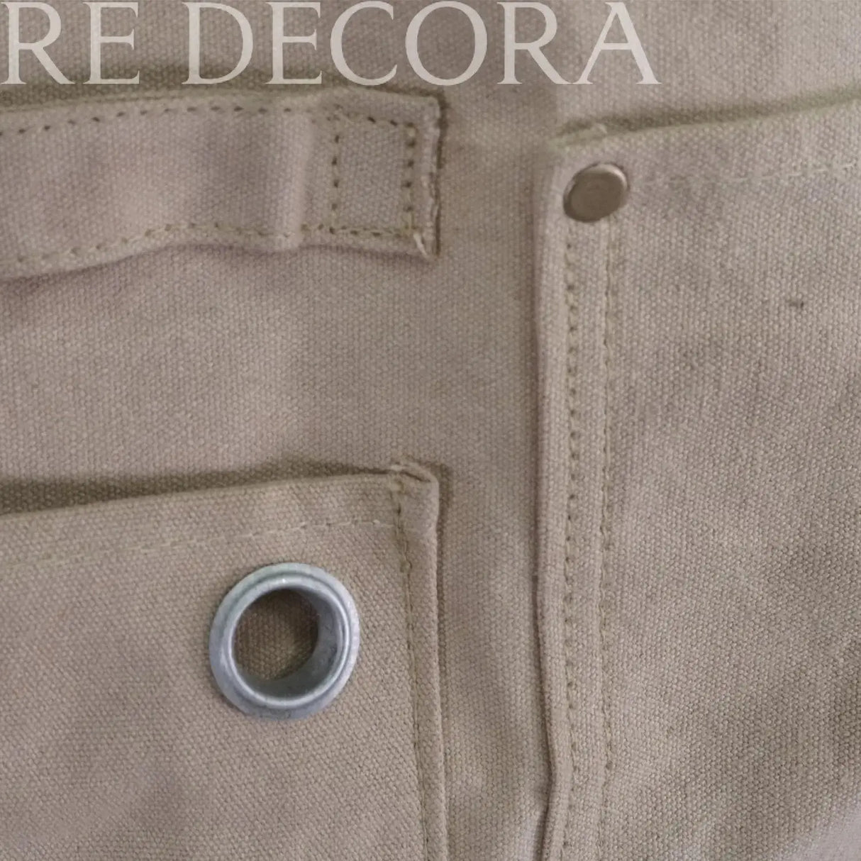 Delantal de Lona Cruda