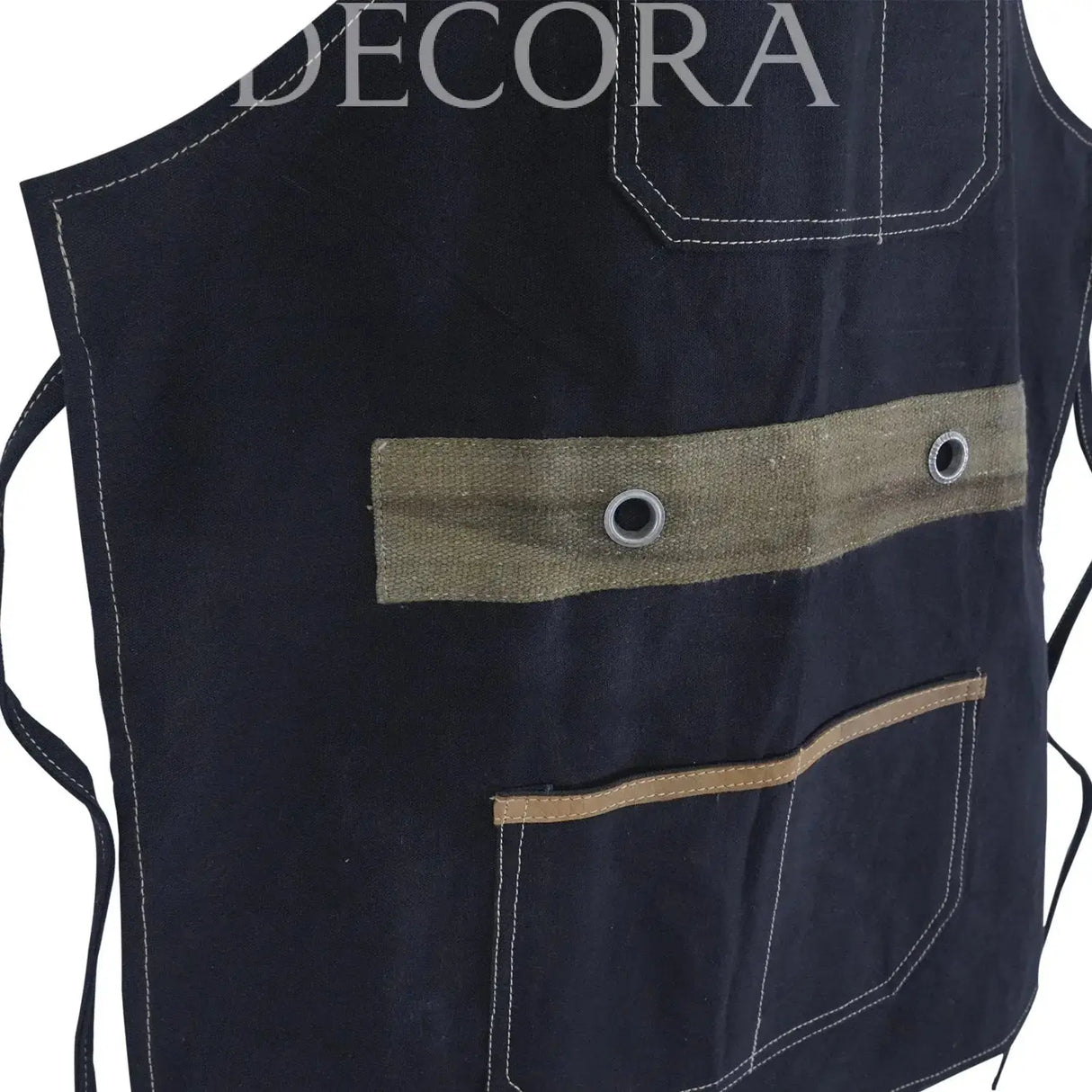 Delantal de Lona Negro