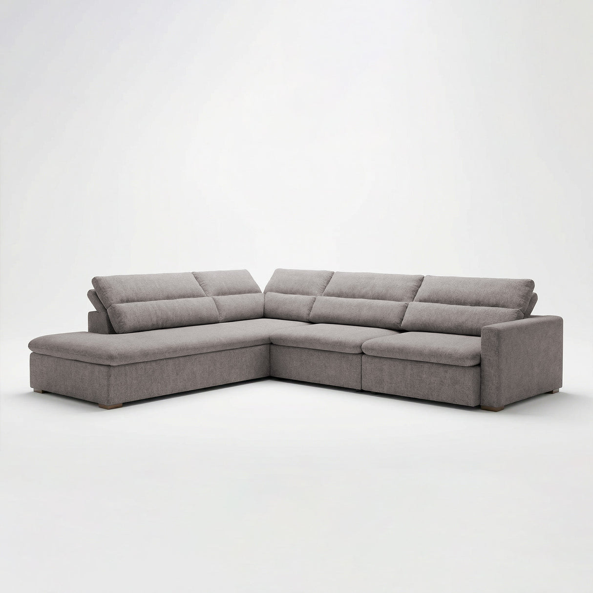 Sofá extensible y reclinable Dublin con Chaise Longue