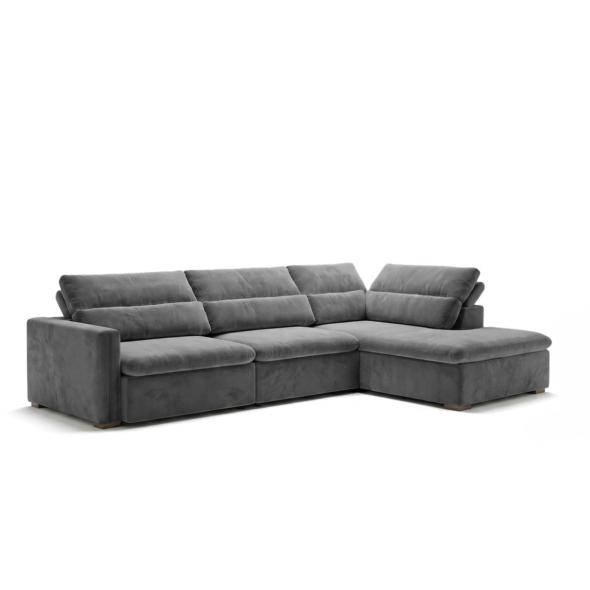 Sofá extensible y reclinable Dublin con Chaise Longue