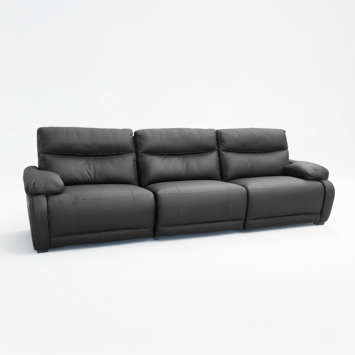 Sofá de Cuero Elbrus Reclinable y Extensible