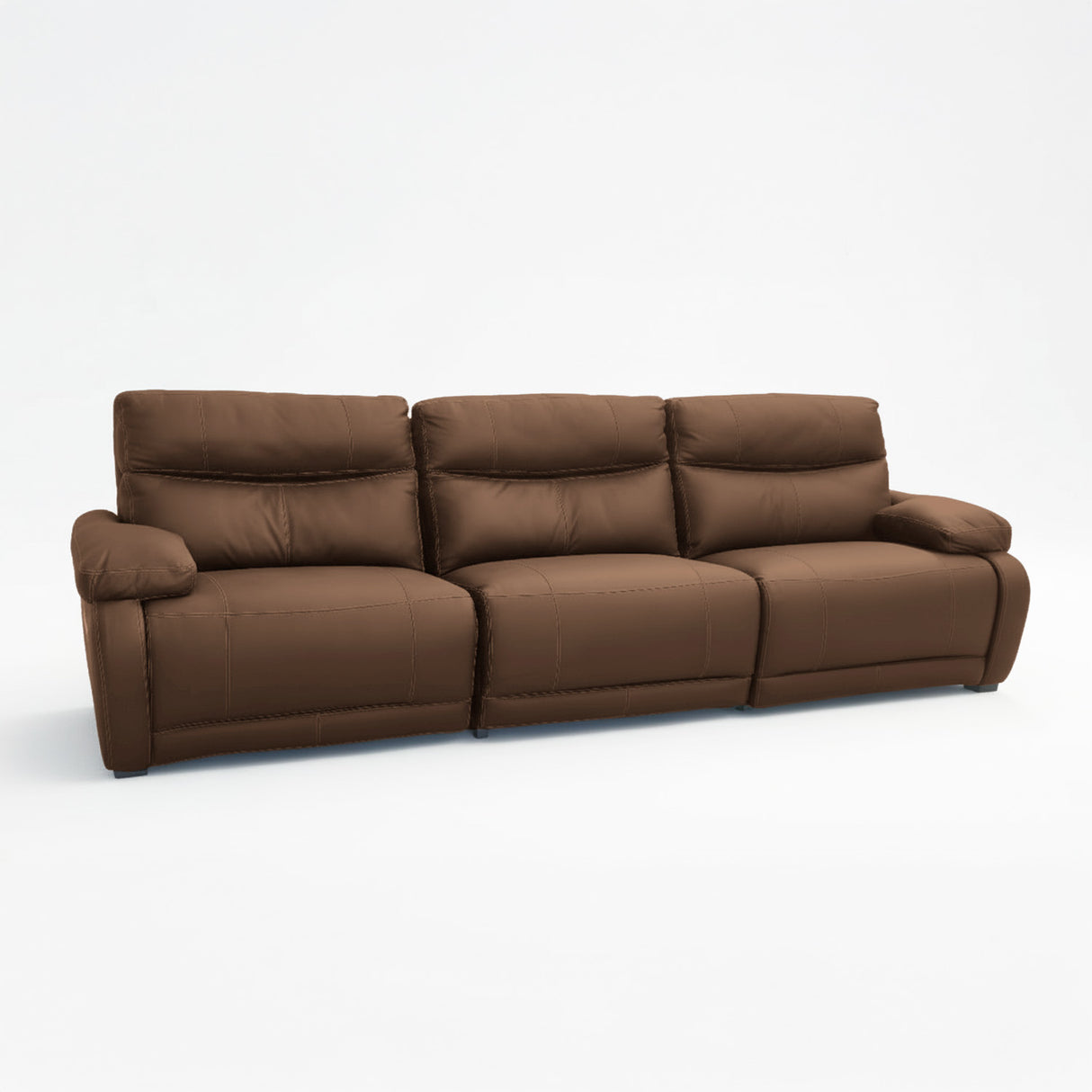 Sofá de Cuero Elbrus Reclinable y Extensible