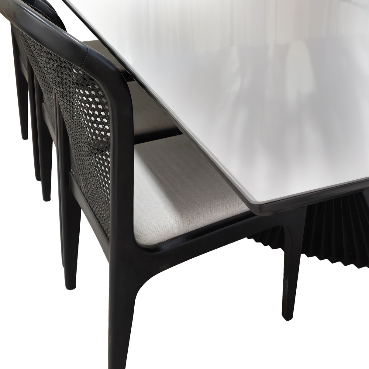 Mesa Dunas 2.20MT y 8 Sillas Isis Stock