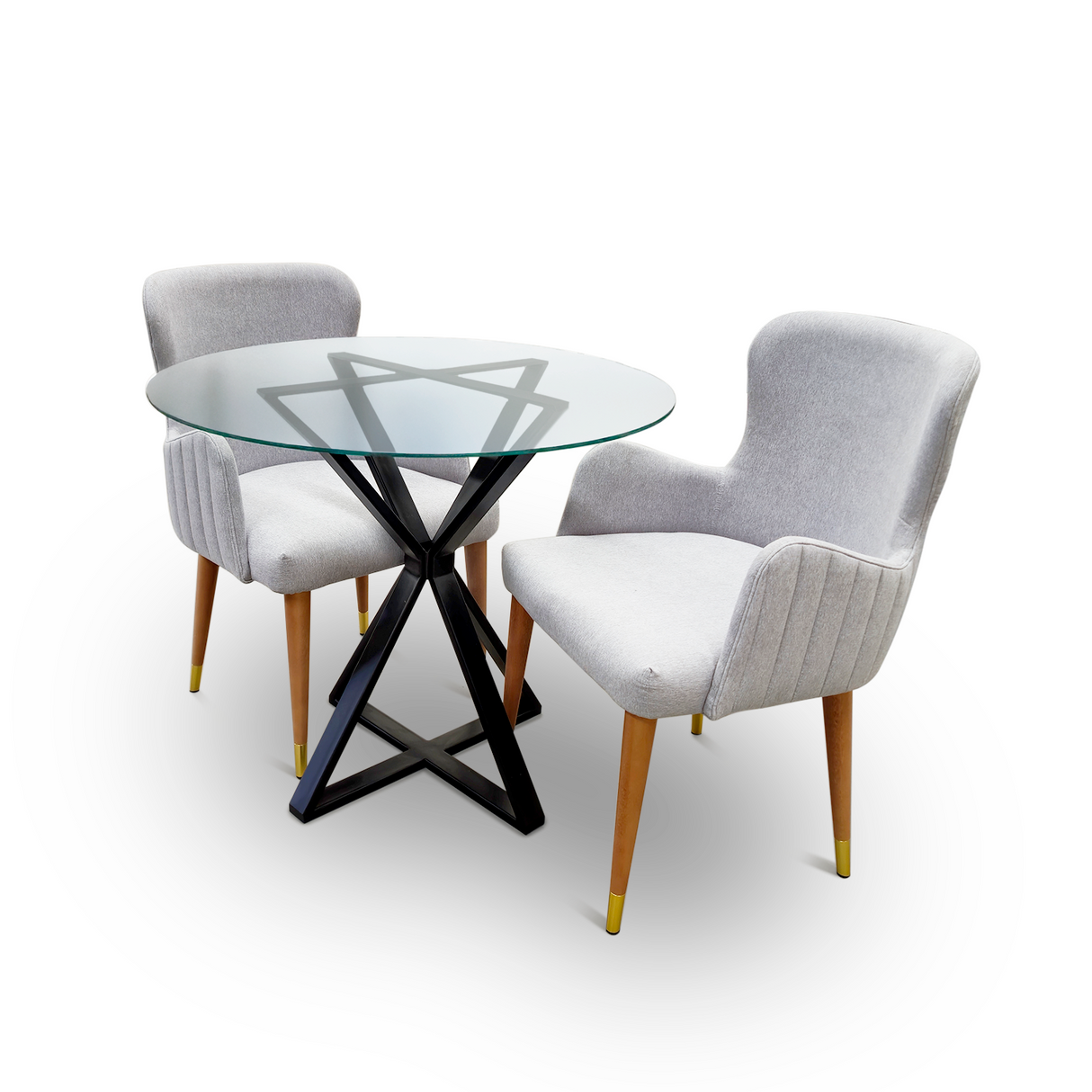 mesa de terraza 2 sillas / mesa lateral y dos sillas / juego de mesas más sillas / juego de mesa más 2 sillas / juego de mesa de terraza mas 2 sillas / set de mesas mas sillas / juego de 2 sillas / mesa lateral acero / mesa de terraza cubierta de vidrio