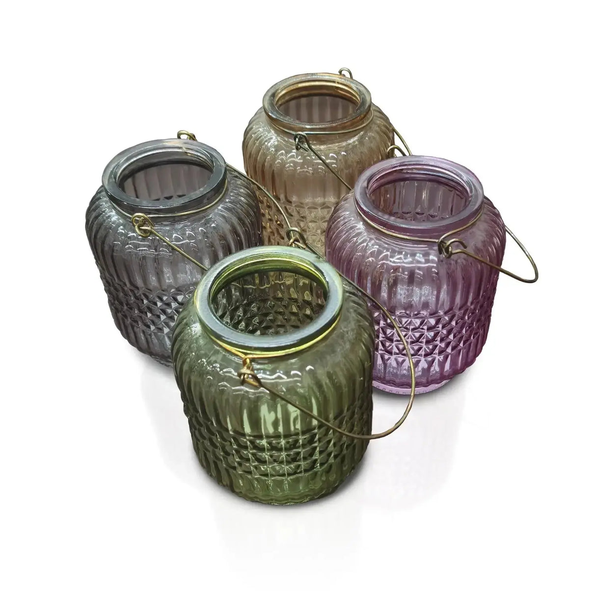 Fanal cristal colores - set de 4 Re Decora