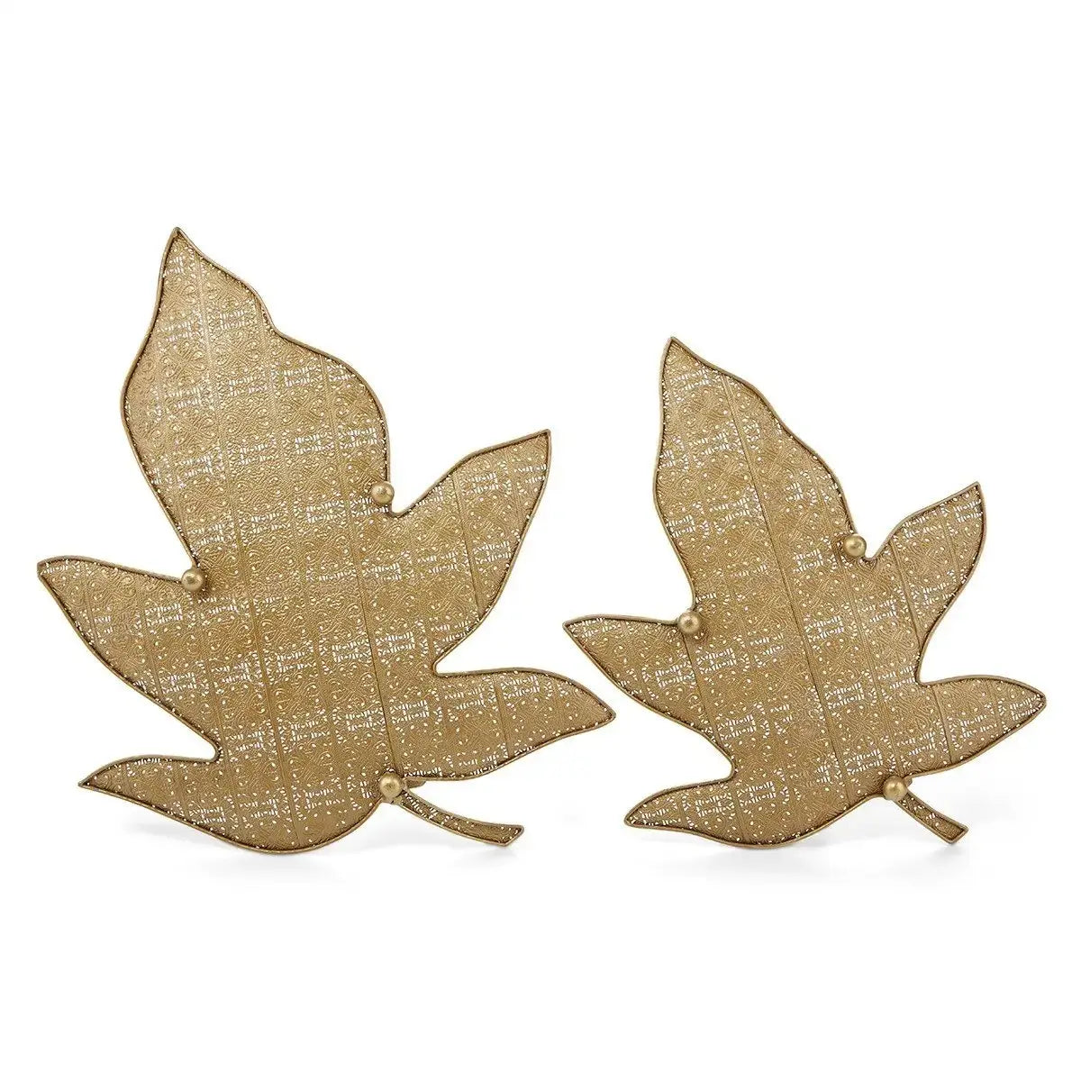 Hojas doradas decorativas "Orla"