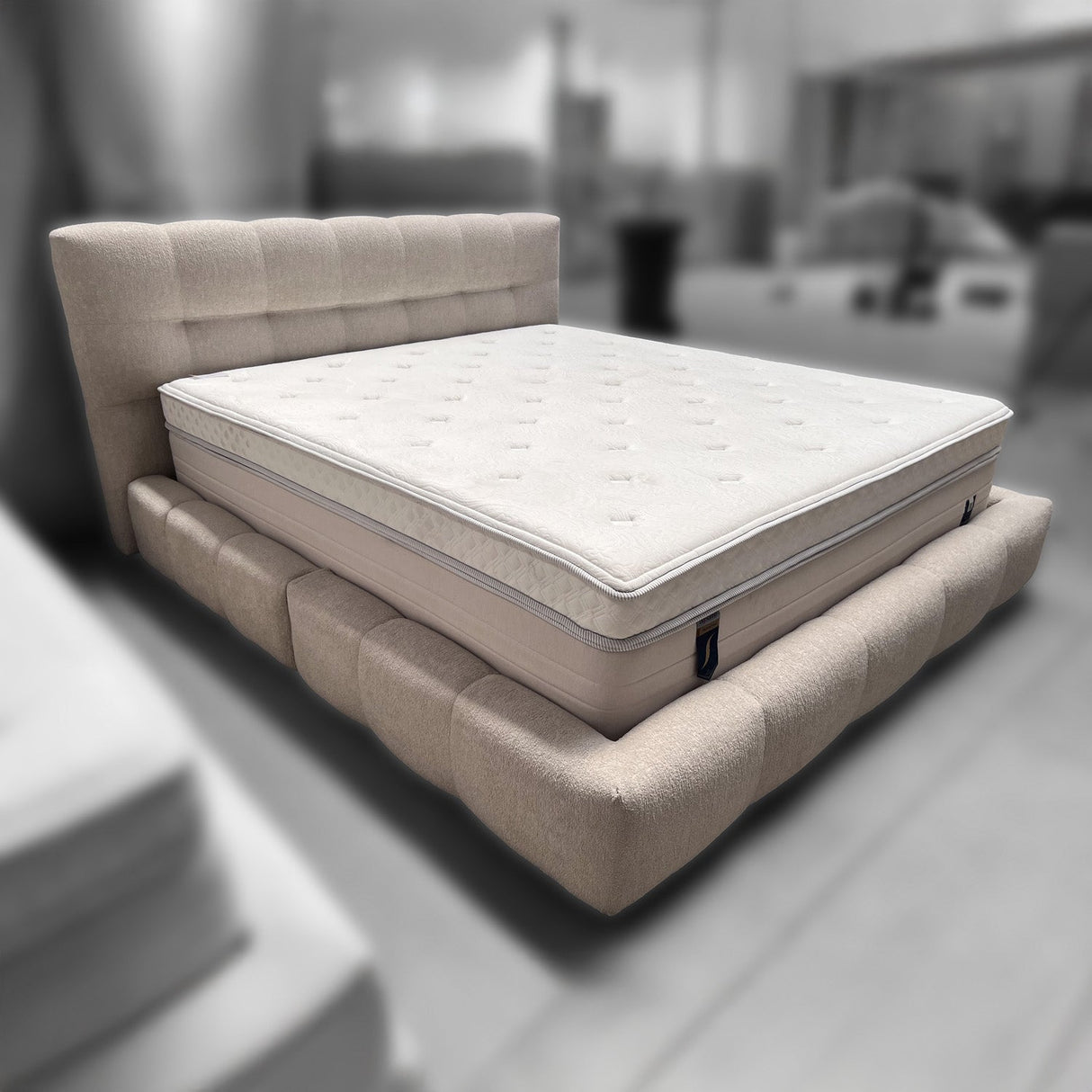 Cama Completa Vicenza King 6004 Intermedio Outlet S/CAMBIO NI DEVOLUCIÓN Re Decora