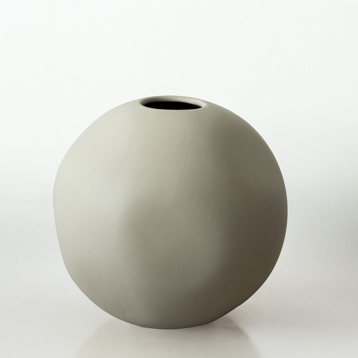 Jarrón de Cerámica Redondo Grande Minimalista Kelida Porcelana